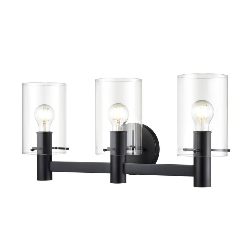 Millennium Lighting 55103 Apolla 3 Light 24" Wide Vanity Light - Matte Black