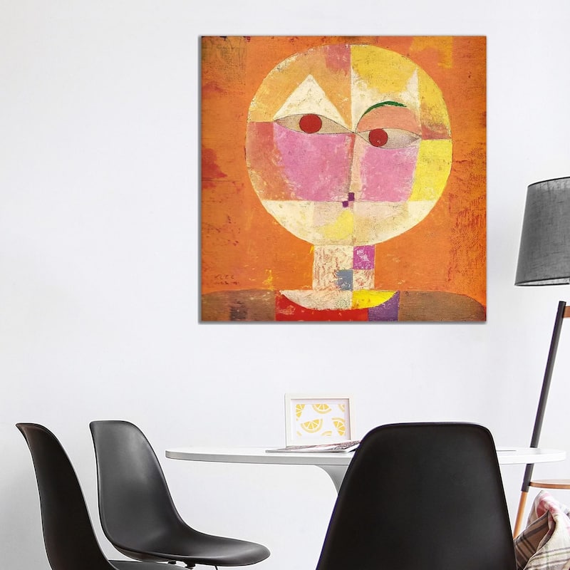 iCanvas "Senecio" by Paul Klee Canvas Print - 37x37x1.5