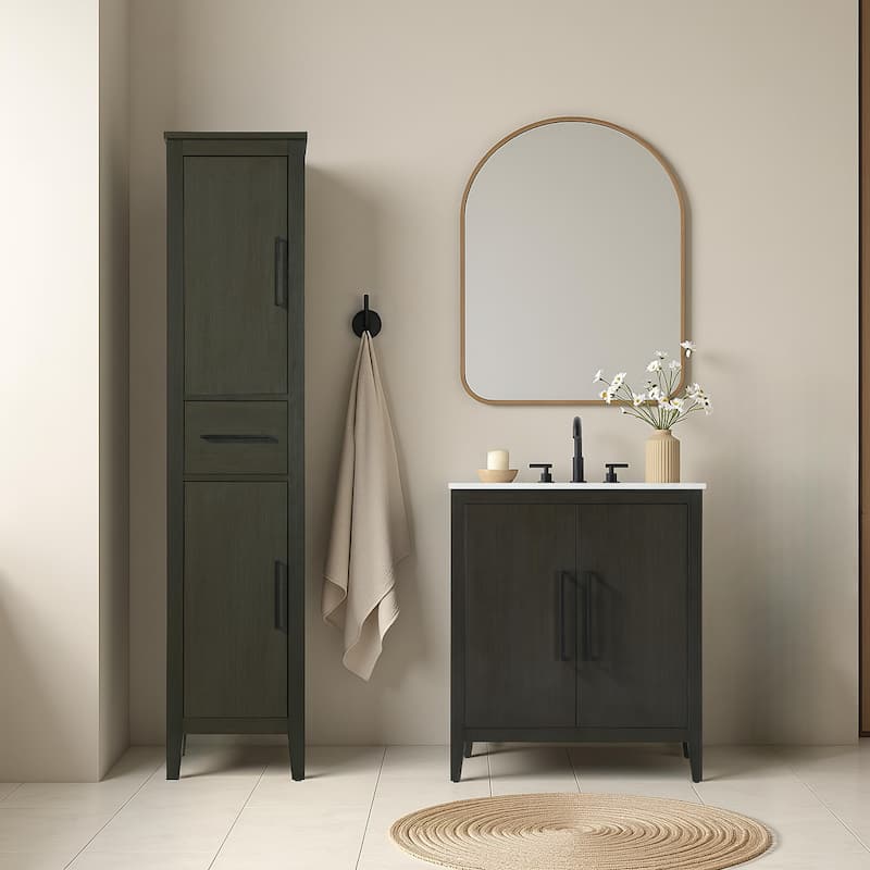 Laura 16-28 Inch Bath Storage Cabinet