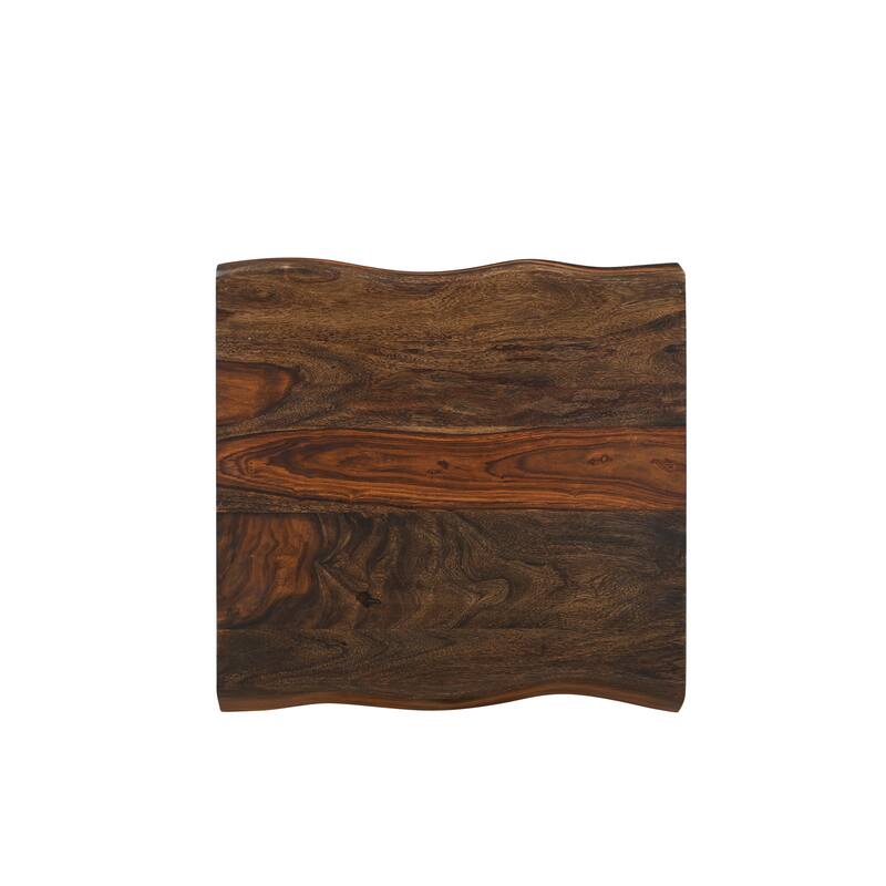 Avenue Live Edge Wood End Table