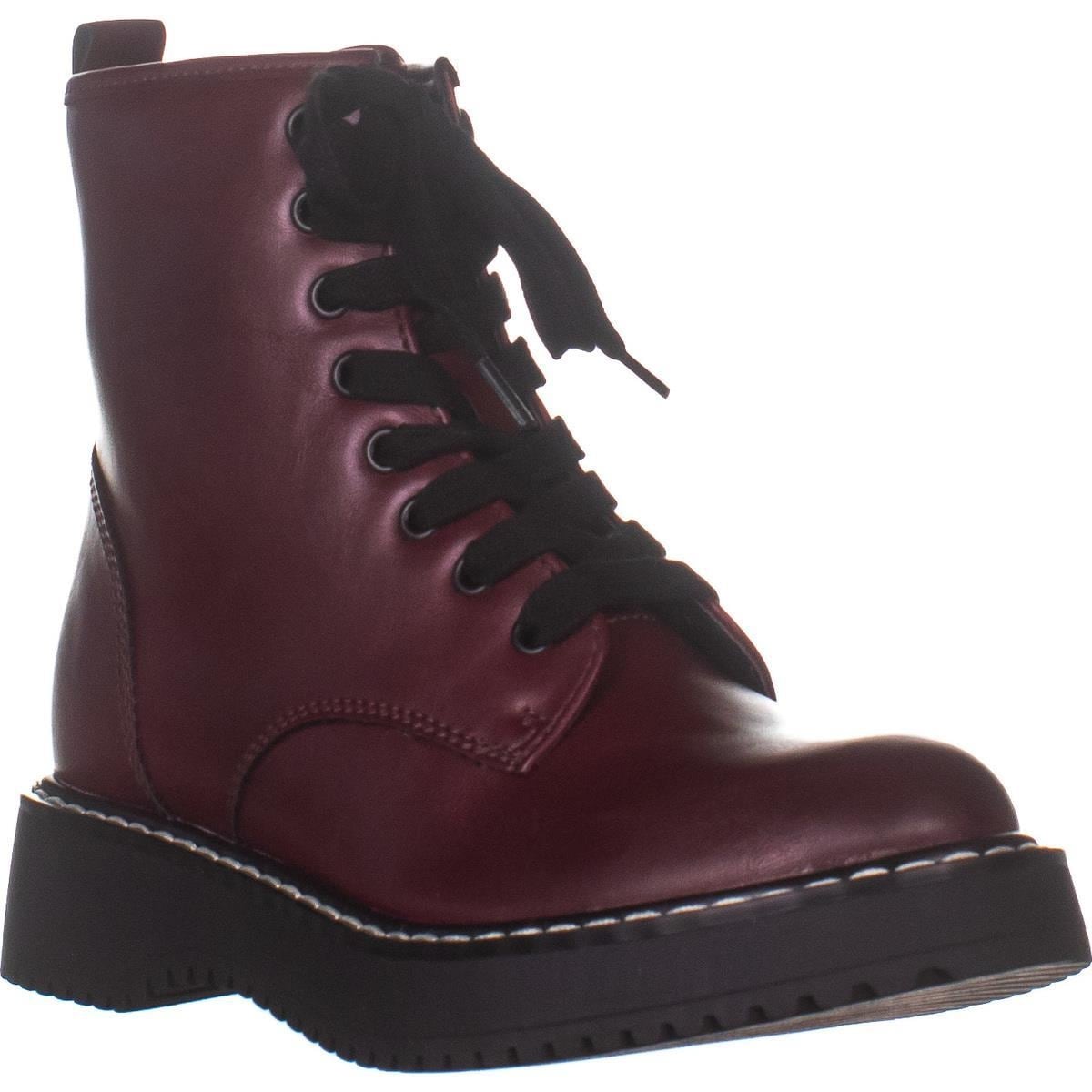 madden girl burgundy boots