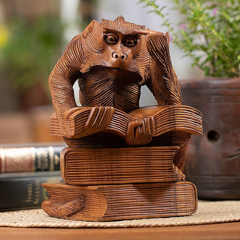 Novica Handmade No Limit Experience Wood Sculpture
