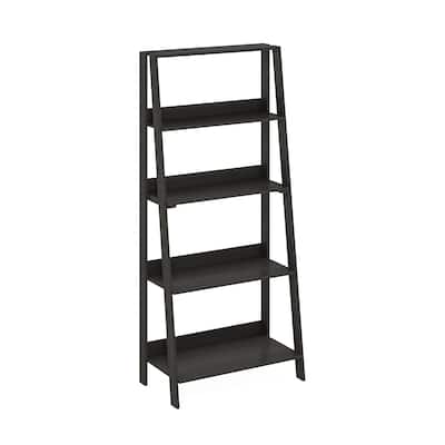Furinno 5-Tier Ladder Bookcase Display Shelf
