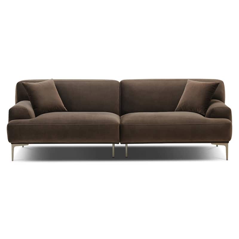 Mineta 92" Velvet Performance Fabric Sofa