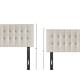 preview thumbnail 14 of 16, CraftPorch Linen Button Tufted Upholstered Adjustable Headboard
