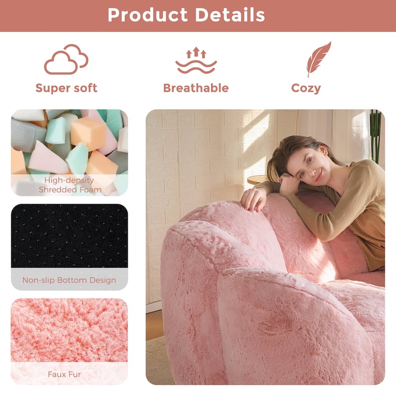 Floral Shaped Bean Bag Chair