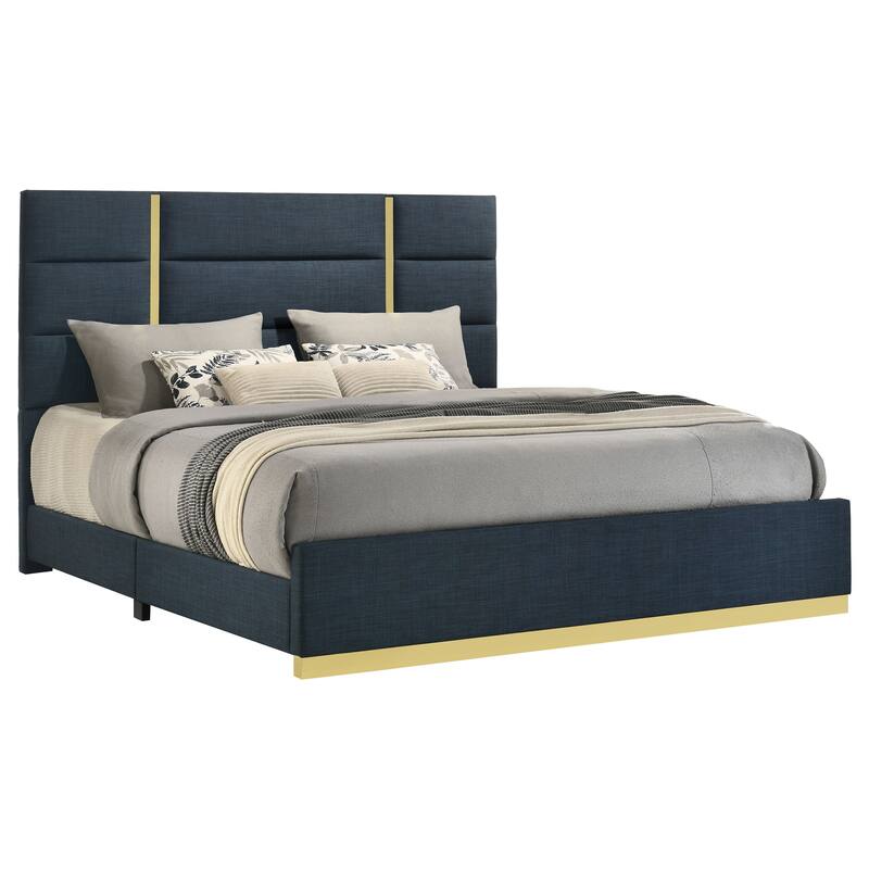 Ines 52-inch Fabric Upholstered Panel Bed