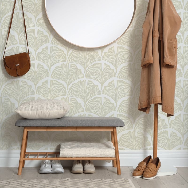 Tempaper Feather Palm by Novogratz Peel and Stick Wallpaper