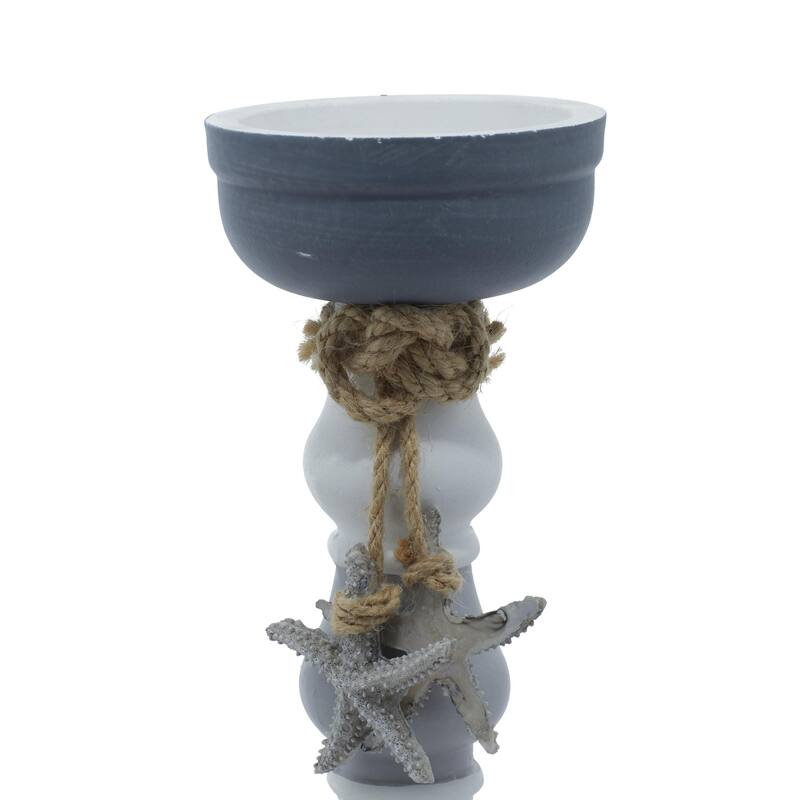 Wooden Candle Holder - Set of 2 - Roche River Decor
