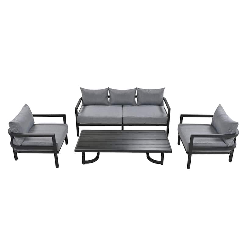Multi-person Outdoor Steel Sofa Set