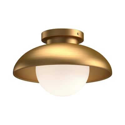 Alora Lighting FM522016OP Rubio 16" Wide Semi-Flush Ceiling Fixture