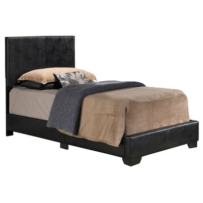 Twin Bed Frame - Black Metal Platform Bed - 41x81 Inch - Easy Assembly