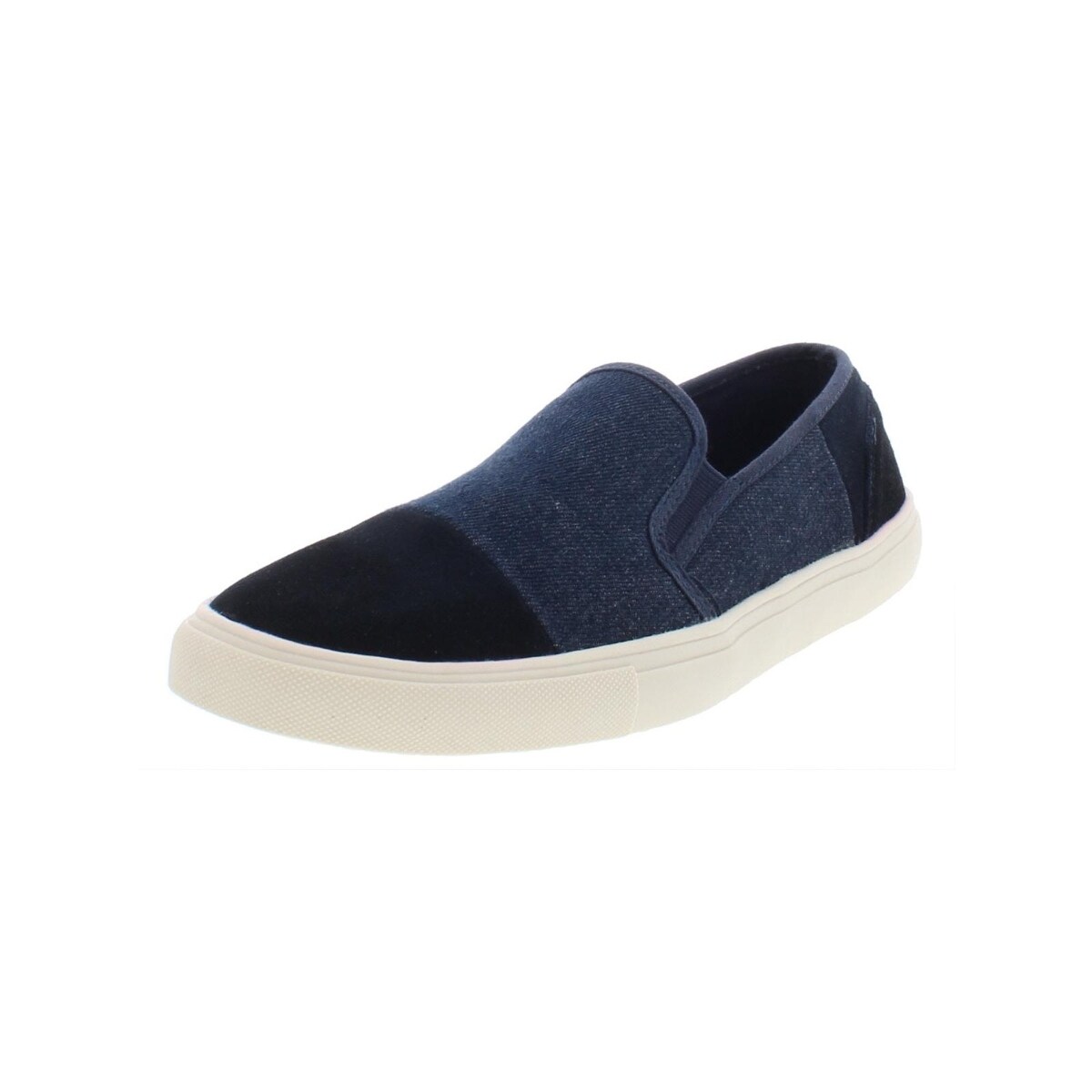 Nautica Men/'s Kapena Canvas Denim Low-Top Slip On Fashion Sneakers Shoes