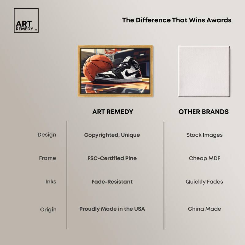 At the Court Canvas by Art Remedy