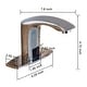 preview thumbnail 3 of 13, Chrome Touchless Bathroom Faucet with Hole Cover Plate