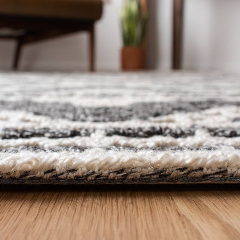 SAFAVIEH Handmade Trace Anika Wool/ Viscose Rug