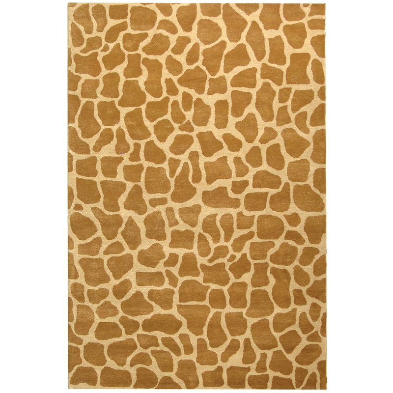 SAFAVIEH Handmade Soho Kaleigh Giraffe N.Z. Wool Rug