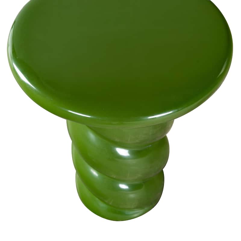 SAFAVIEH Couture Noelly Concrete Accent Table - 14"W x 14"D x 18"H