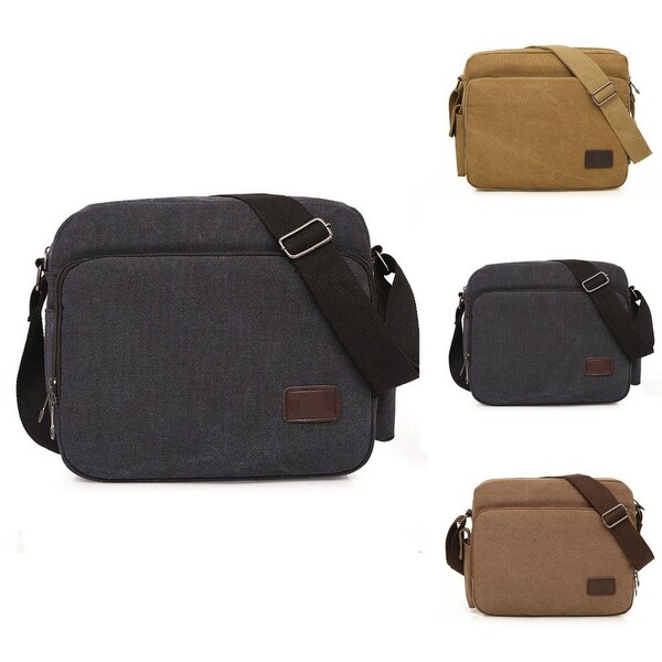 mens canvas messenger bags sale