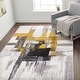 preview thumbnail 28 of 60, World Rug Gallery Modern Abstract Art Area Rug