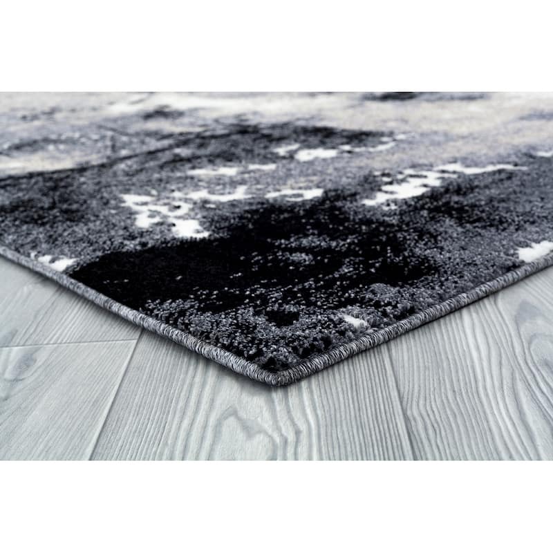 Sofia Abstract Polypropylene Area Rug