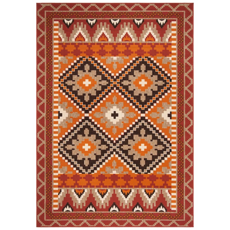 SAFAVIEH Veranda Vitaline Indoor/ Outdoor Waterproof Patio Backyard Rug