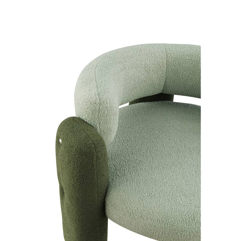 Modern Accent Chair With Solid Wood Frame, For Living Room, Bedroom, Lounge Area, Office