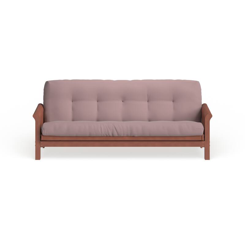 5-inch Thick Twill Full-size Futon Mattress
