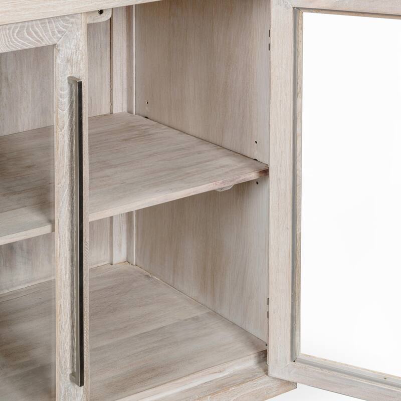 Classic Home Bradley Two-Door Oak Cabinet