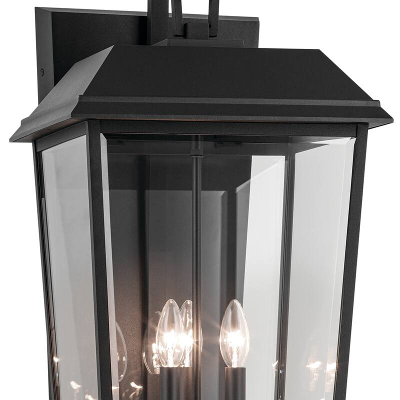 Kichler Lighting Mathus 30.25 in. 3-Light Outdoor Wall Sconce