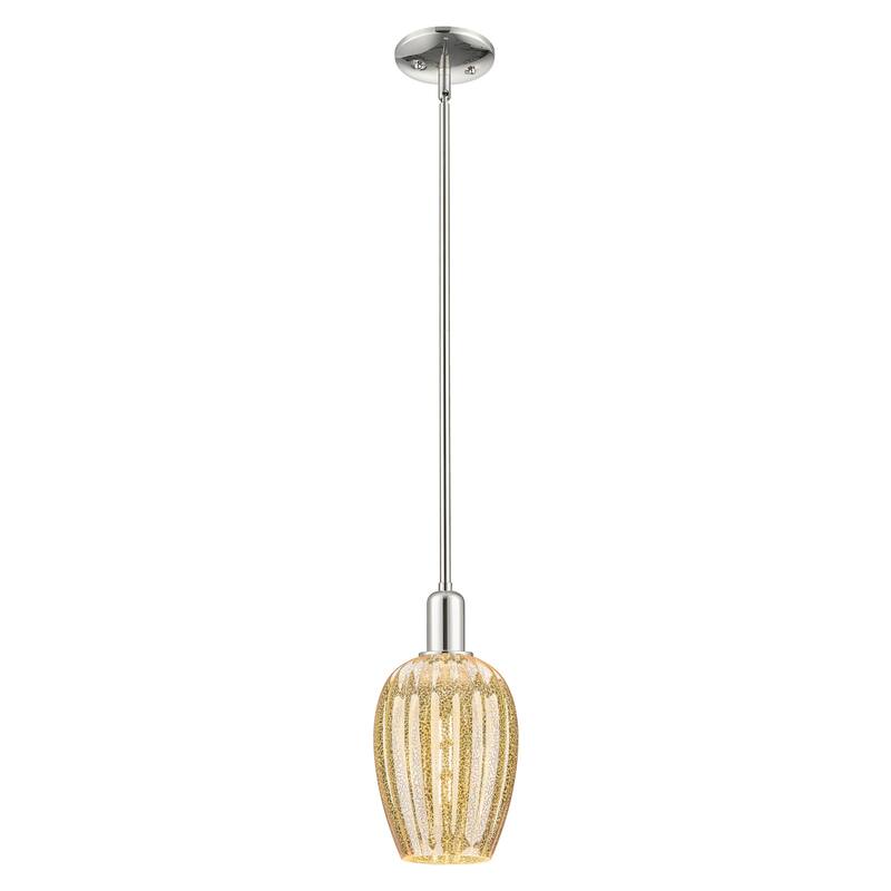 Innovations Lighting 716-1S-G457-6ME Preston 6" Wide Mini Pendant with