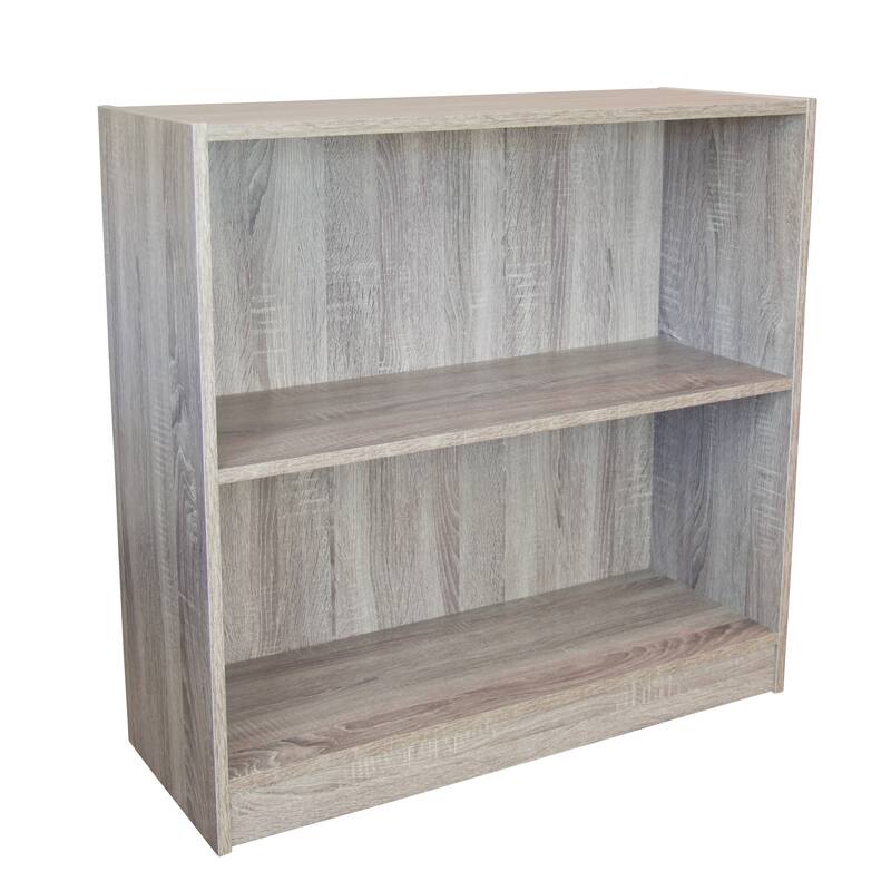 Slide Logic 3 Tier 30"H x 32"W Bookcase - Driftwood