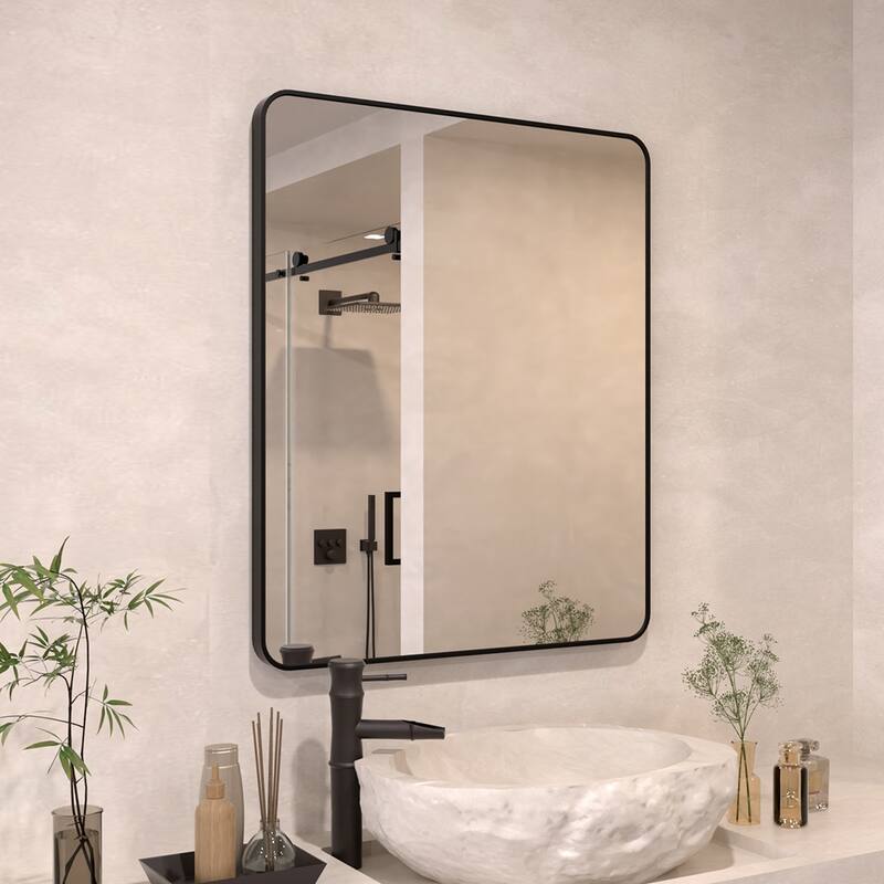 24/30/42/48/60 inch Rectangle Frameless Wall Mounted Bathroom Vanity Mirror
