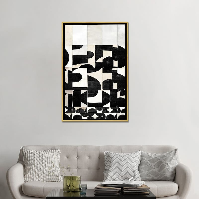 iCanvas "Scramble" by Nikki Chu Framed Canvas Print