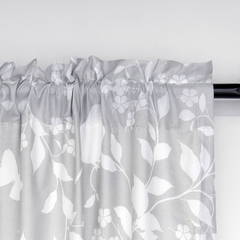 Serenta Birdsong Printed 2 Piece Curtain Set