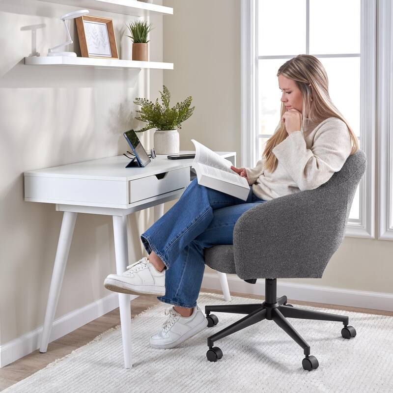 Bush Furniture Nora Small Writing Desk and Chair Set for Home Office