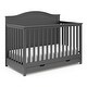 preview thumbnail 2 of 31, Iris 4-in-1 Convertible Crib Gray