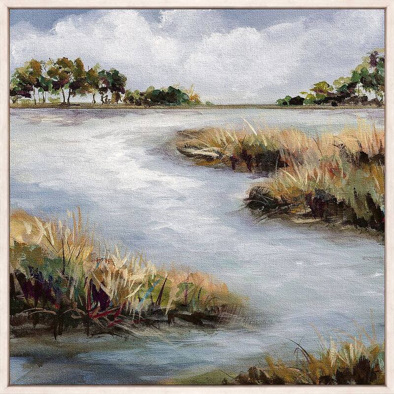 Can You Hear I - Giclee on Canvas - 38 X 38 X 3 - Plastic - White
