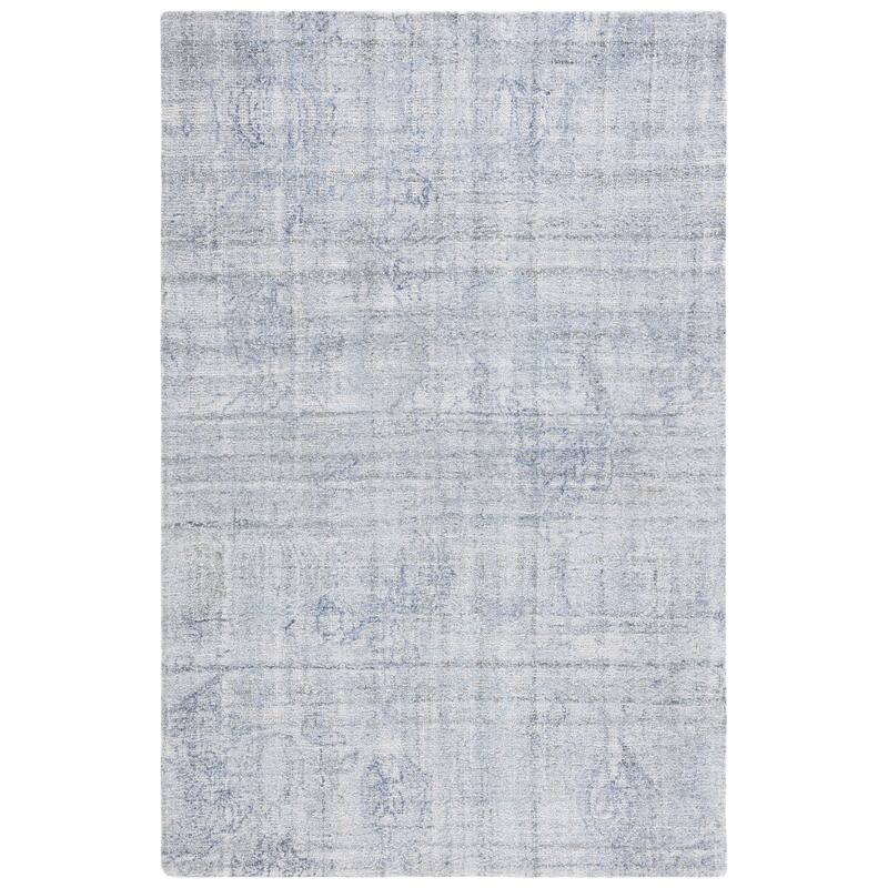 SAFAVIEH Handmade Marquee Carena Weave Modern Rug - 4' x 6' - Ivory/Grey
