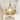 Antique Gold Modern Mid-Century Glam Sunburst Flower-Shaped Frosted Glass Globe LED Chandelier Light - 26.57 W x 22.44" H