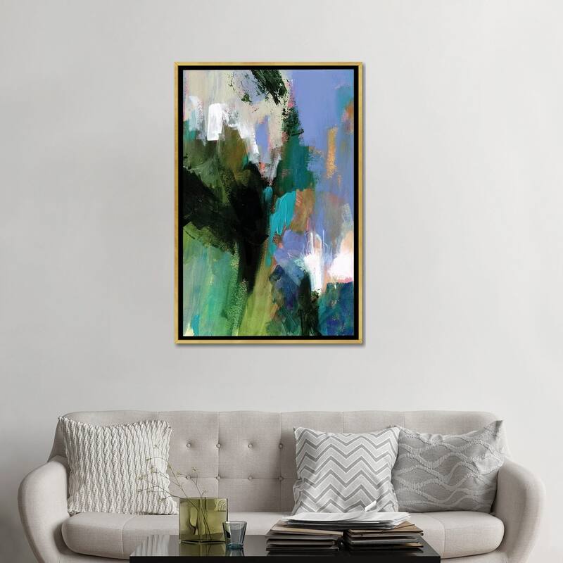 iCanvas "Resurgence I" by Victoria Borges Framed Canvas Print