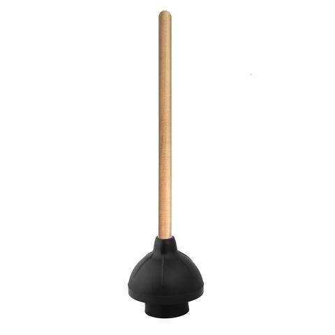 Wooden Handle Toilet Plunger