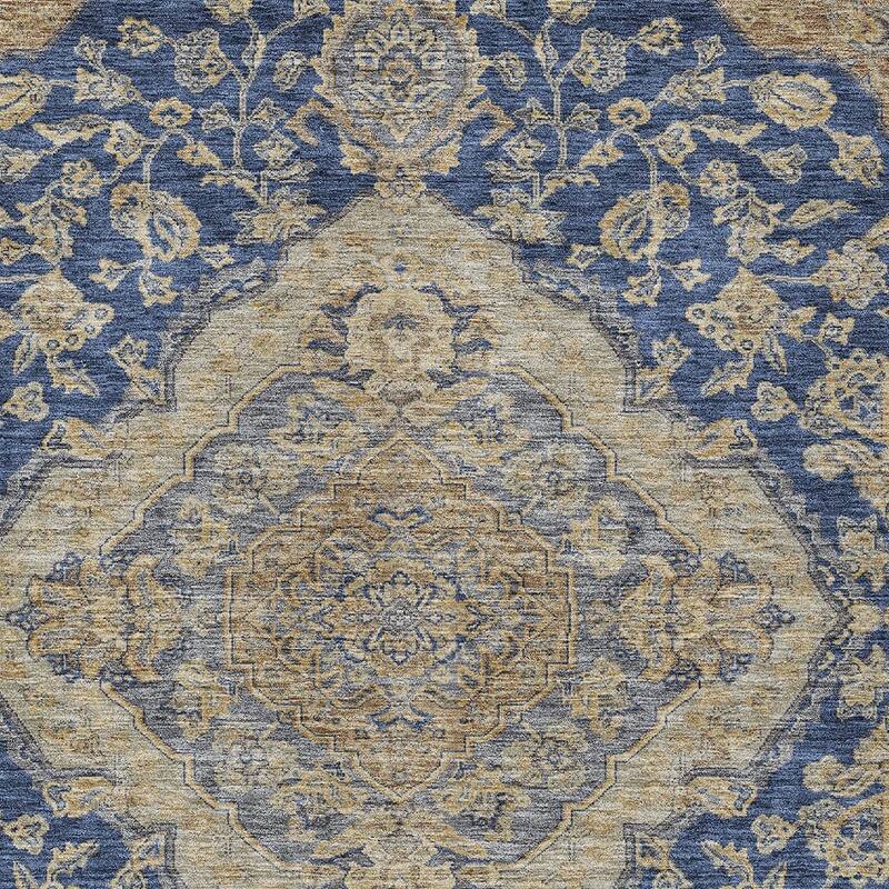 HomeRoots Oriental Traditional Rectangle Outdoor Rug