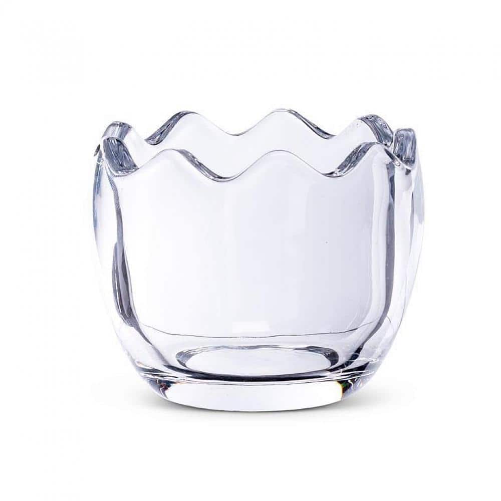 Cracked Egg Shaped Tea Lite Candle Holder