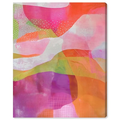 Garnet Gleam I Canvas by Art Remedy, Gallery Wrapped
