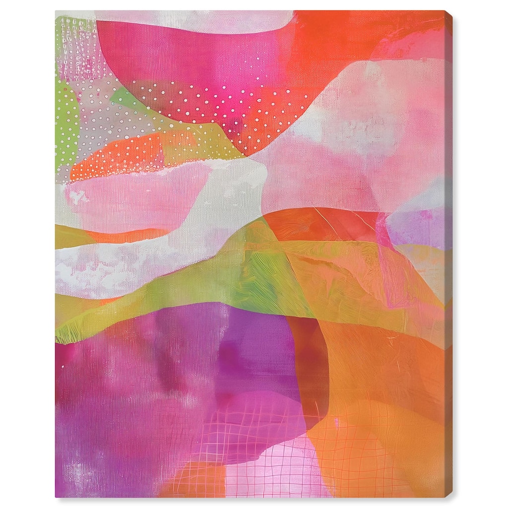 Garnet Gleam I Canvas by Art Remedy, Gallery Wrapped