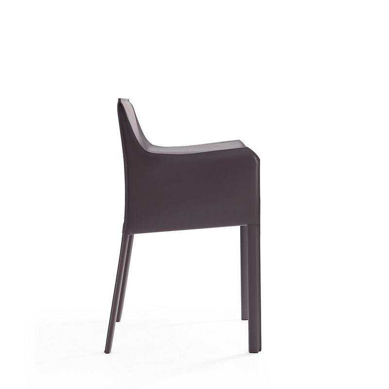 Paris Saddle Leather Dining Room Armchair