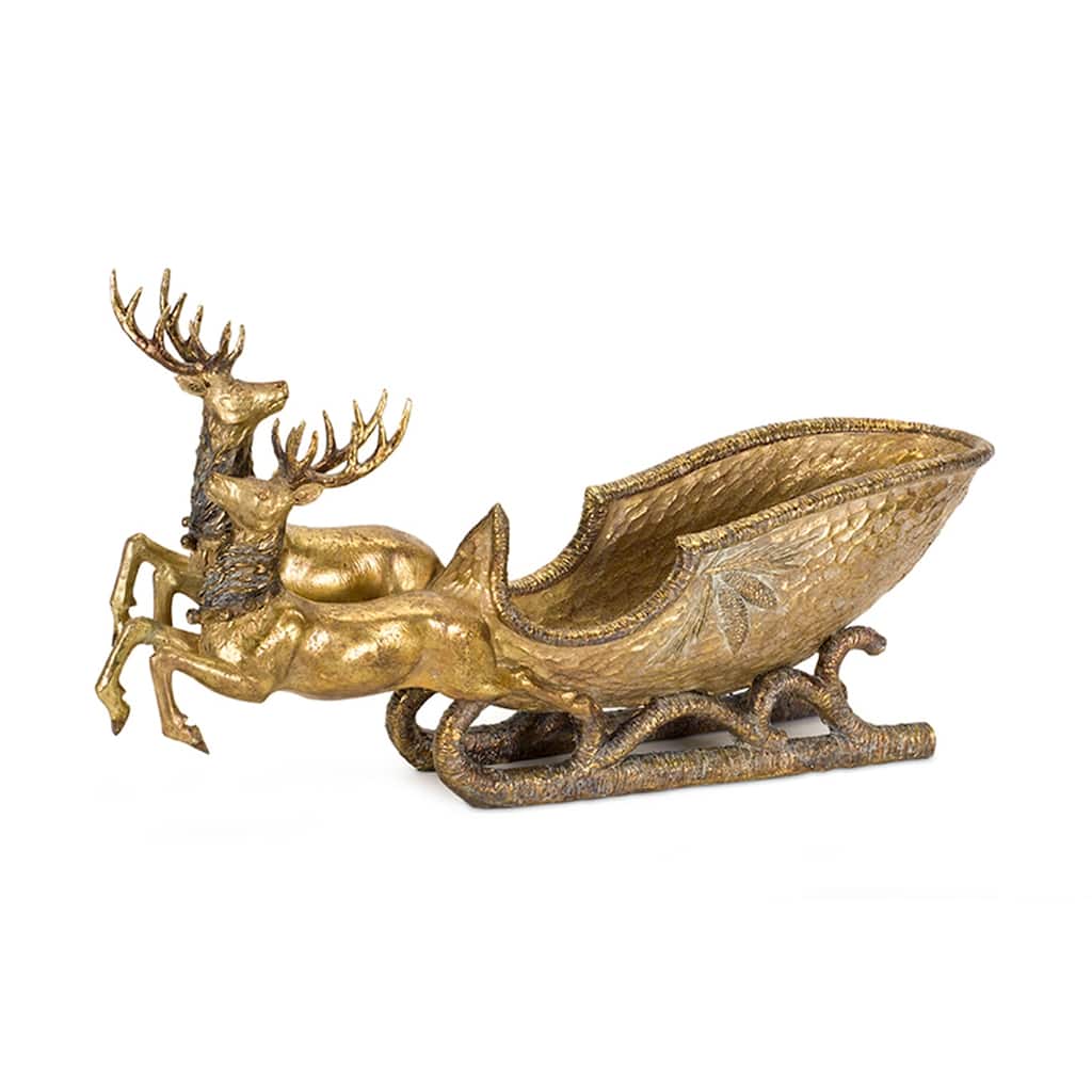 Deer with Sleigh