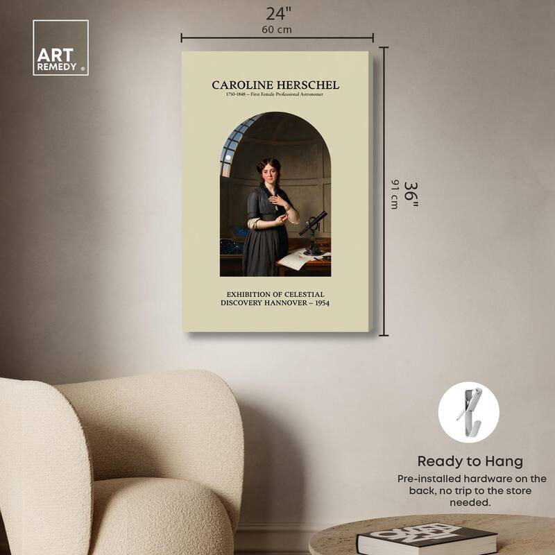 Telescopic Visions Canvas by Art Remedy, Gallery Wrapped