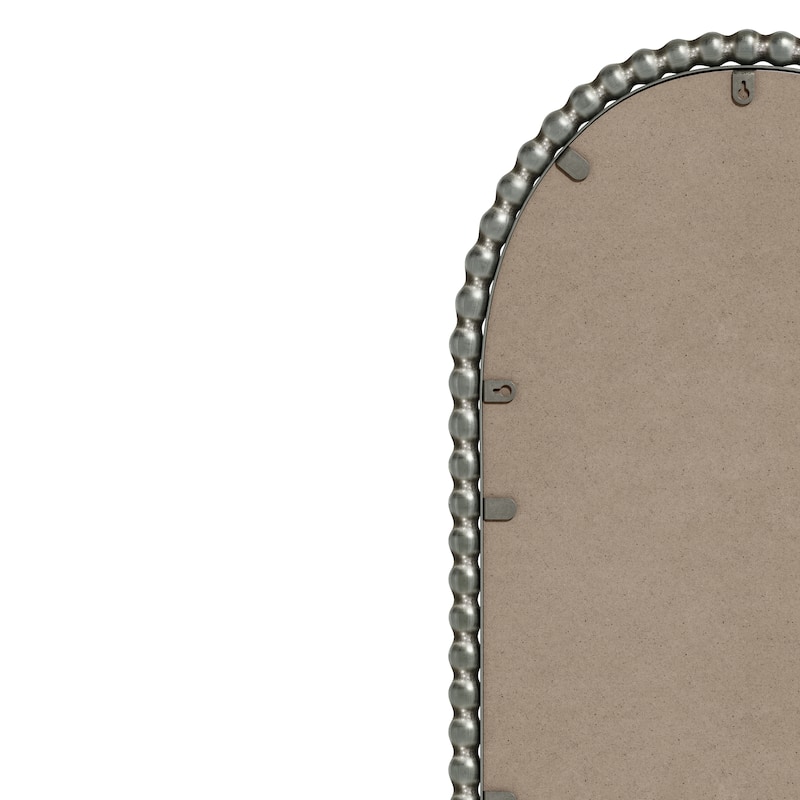 Antique Effect Iron Art Oval Retro Wall Hanging Mirror